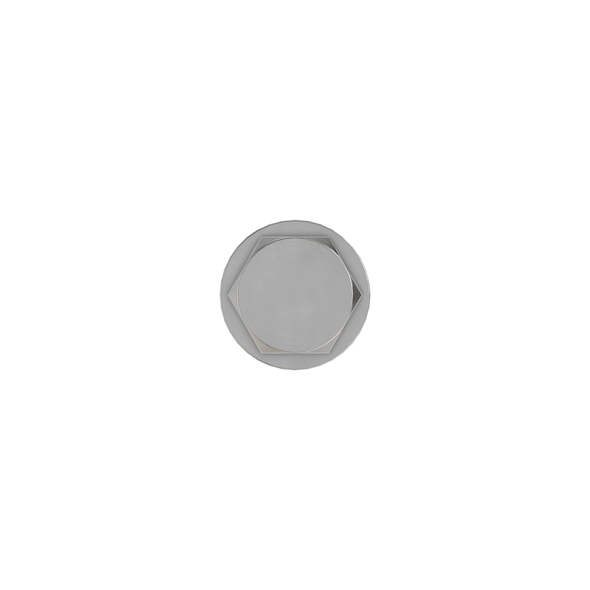 John Deere 19M7809: Hexagonal Head Flange Bolt, M10 X 70