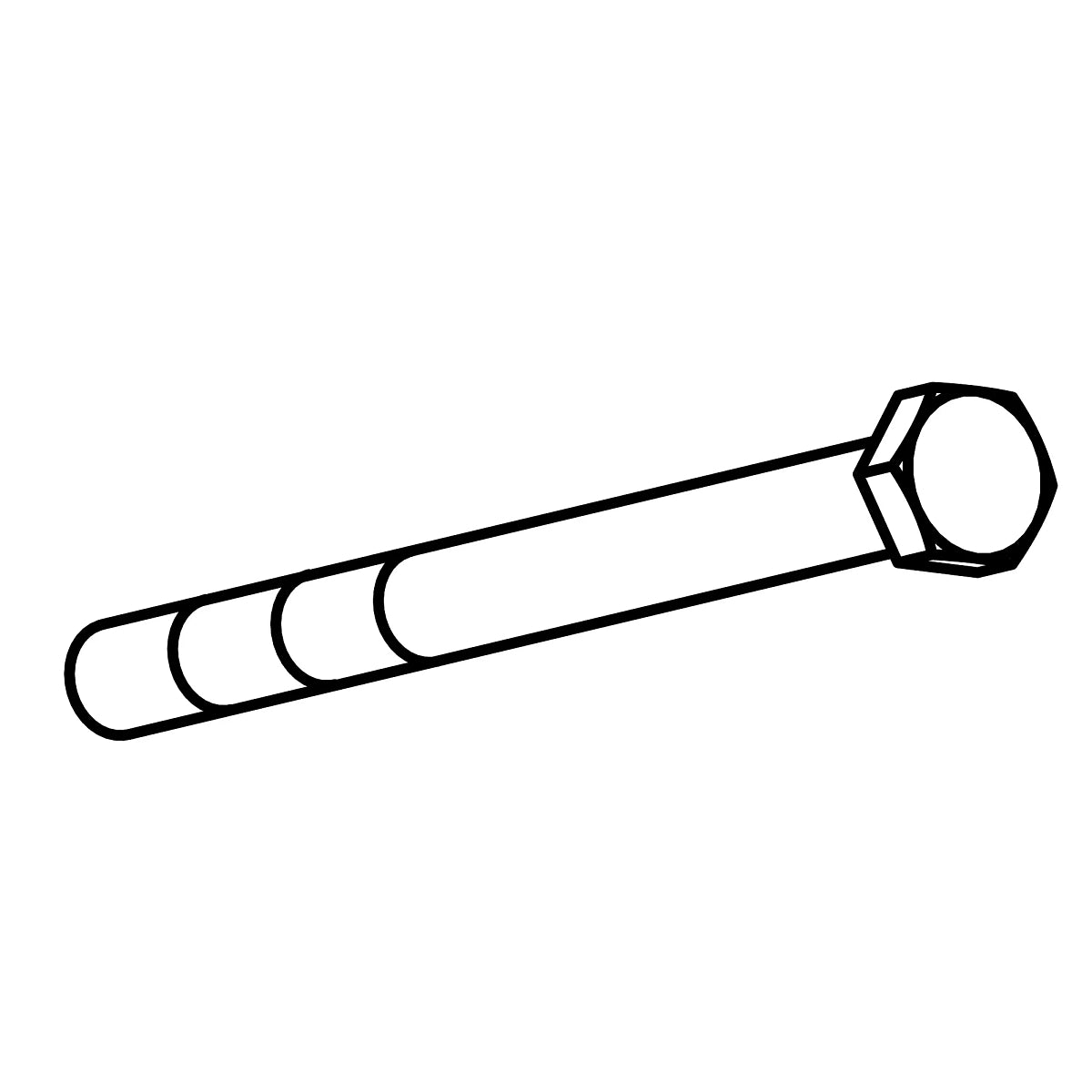 John Deere 19M8021: Hexagonal Head Cap Screw, M16 X 200