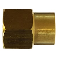 Danfoss 3300X6X4: (Weatherhead) Brass Pipe Reducer Coupling