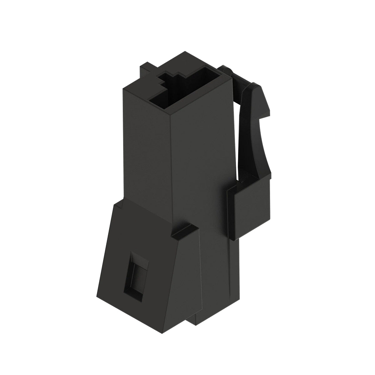 John Deere 57M8904: Black External Electrical Connector Housing, Cavity 1