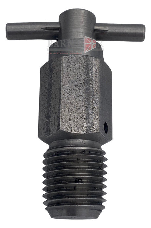 Dultmeier CN A411: NH3 "T" Handle Bleeder Valve, 1/4", Less Dip Tube