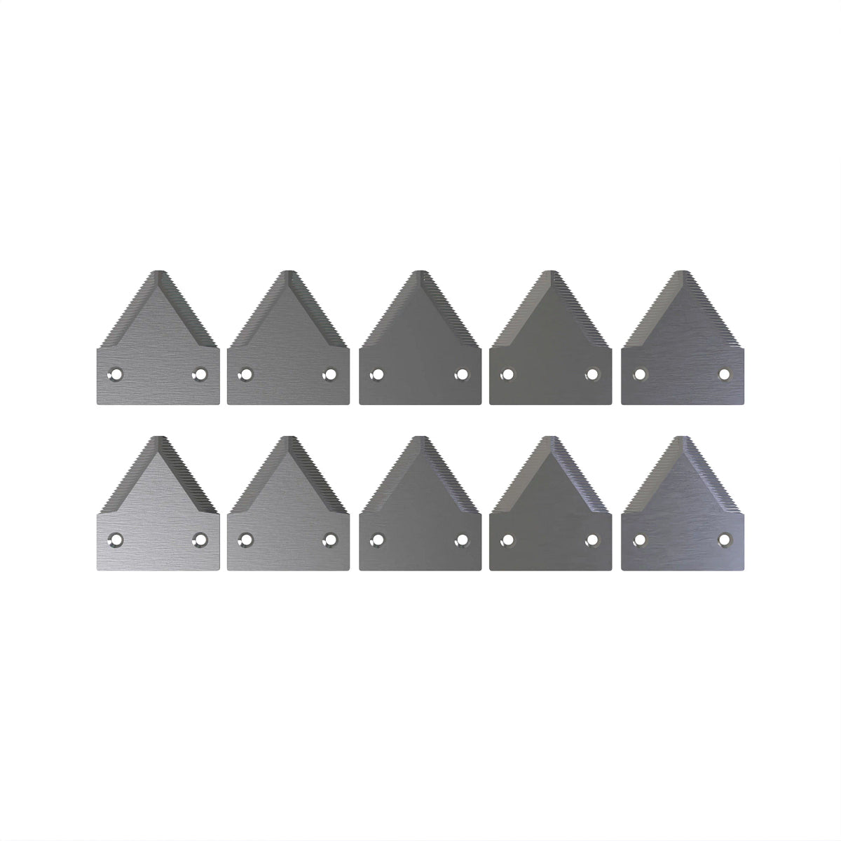 John Deere AFH215267: Coarse Sickle Cutterbar, 14 Serrations per Inch, Pack of 10
