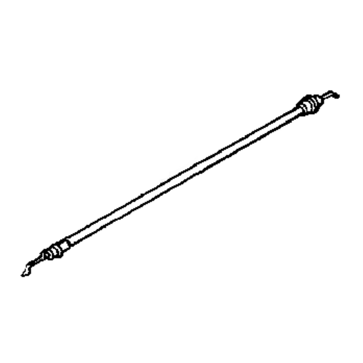 John Deere AM117518: Throttle Control Push Pull Cable