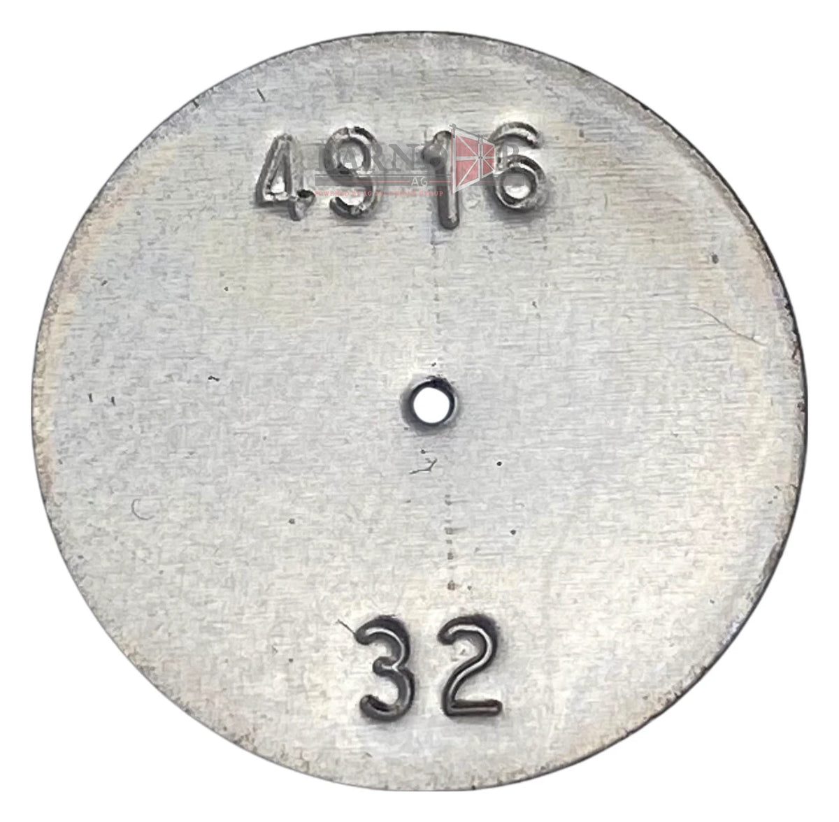 TeeJet CP4916-32: Stainless Steel Flow Regulator Orifice Plate