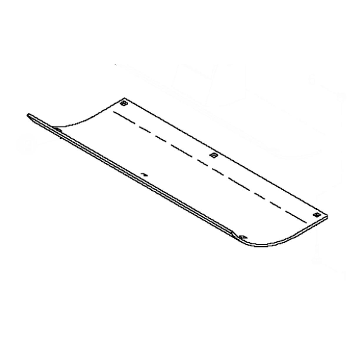 John Deere E93472: Plastic Gauge Shoe