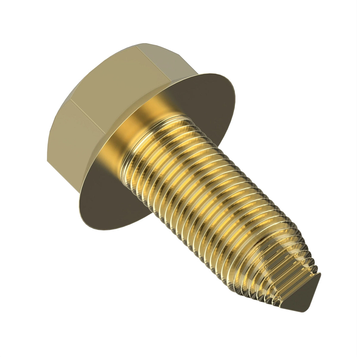 John Deere H76139: Hexagonal Flange Head Self-Tapping Screw, 7.938 X 19.05 mm (5/16" X 3/4")