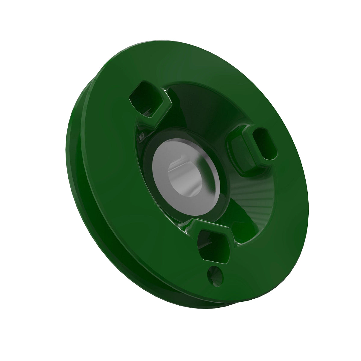 John Deere HXE38636: Engine Vacuum Fan Drive Pulley