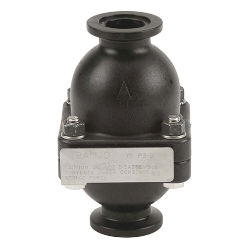 Banjo MPRV100075: 1" x 1" Manifold Pressure Spike Valve