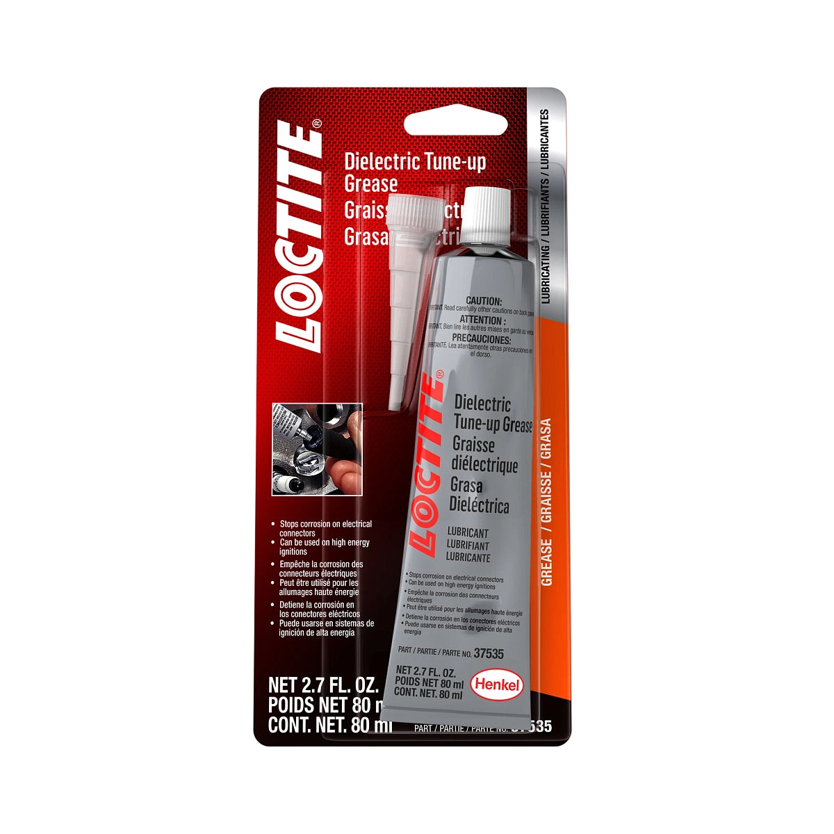 John Deere PM37535: LOCTITE Dielectric Tune-Up Grease, 0.10 ml (3 Fluid Oz) Tube