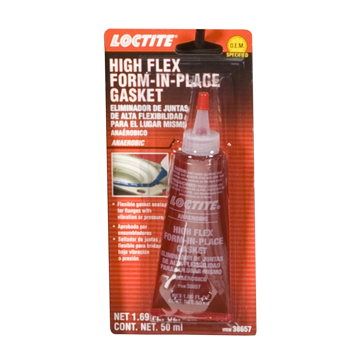 John Deere PM38657: LOCTITE High Flex Form-In-Place Gasket, Tube 50 ml (1.69 Oz)