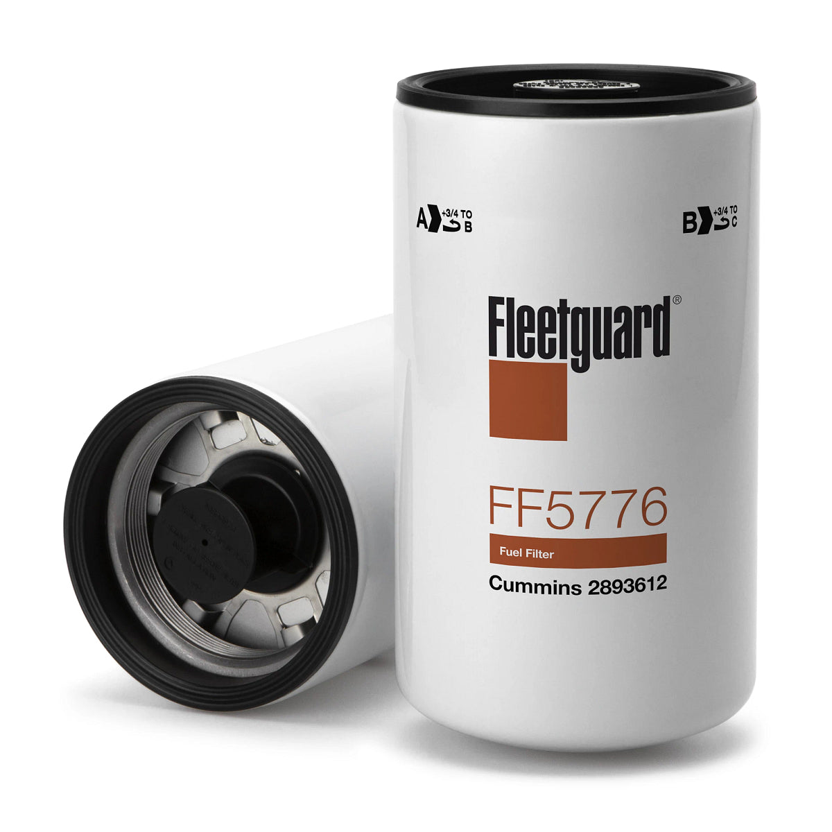 PMFF5776J: Fleetguard Spin-On Secondary Fuel Filter