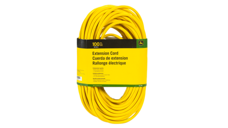 John Deere ET-1105-J 100-ft Extension Cord with Lighted End - 14-Gauge