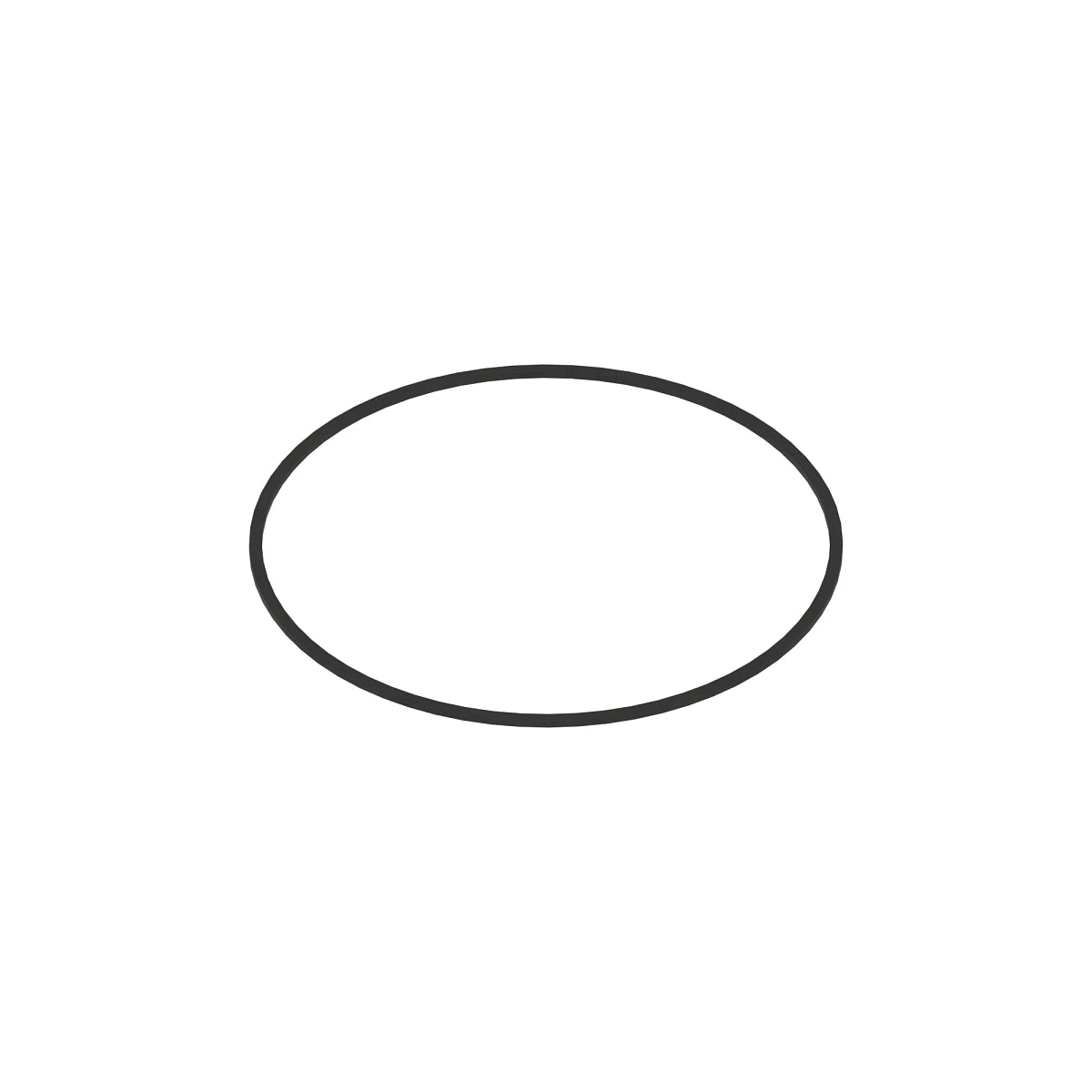 John Deere R120841: Piston and Rod Rubber Seal