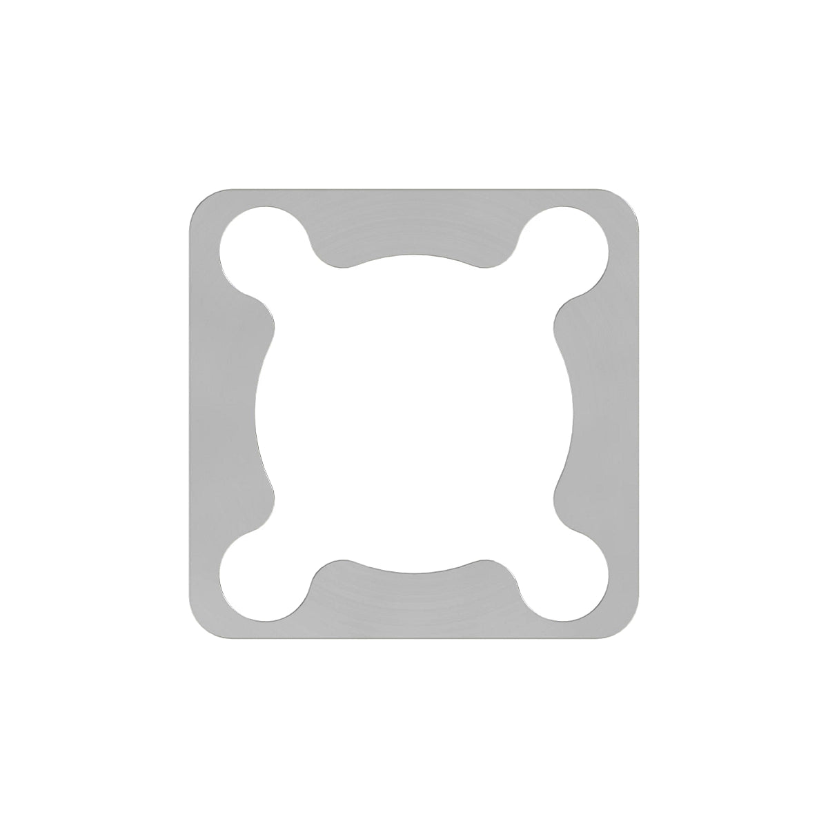 John Deere R131673: Large Center Hole Rectangular Shim