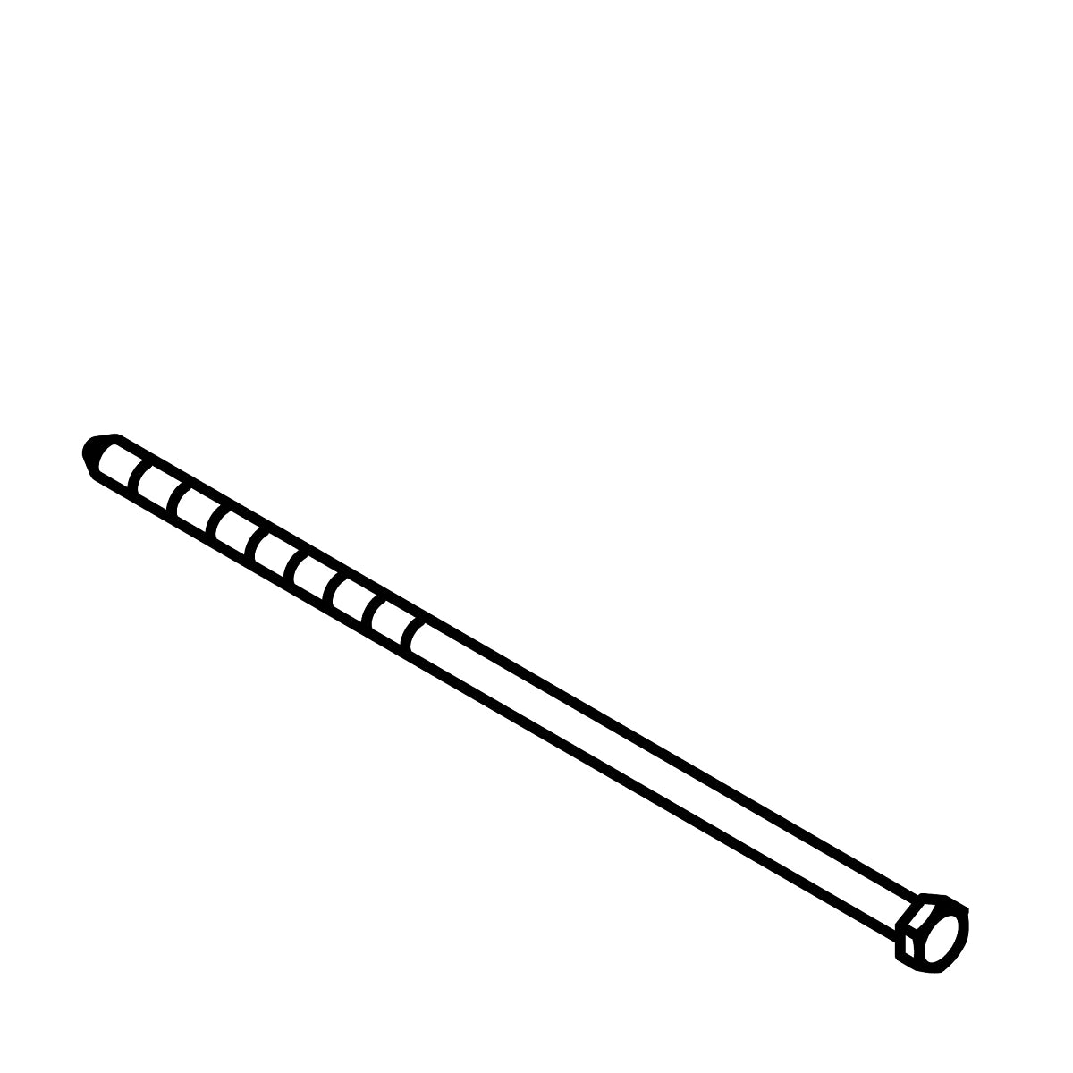 John Deere R59761: Cap Screw, 15.875 X 444.5 mm (5/8" X 17-1/2")