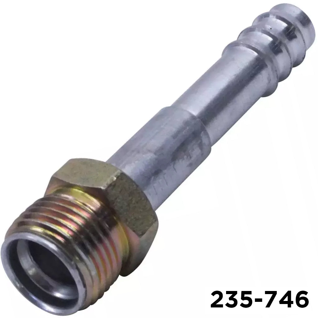 Auto & Truck Wh. 235746: Fitting Barb Straight #8 Male Insert Oring x #8 Hose