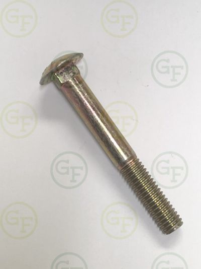 John Deere 03H1845B: Carriage Bolt, 7/16" x 3-1/2"