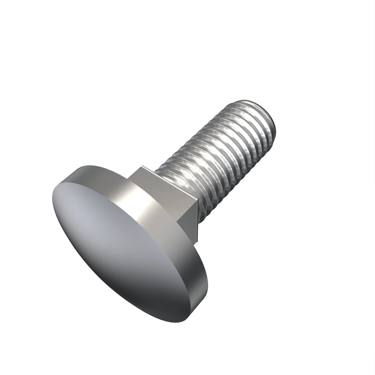 John Deere 03M7166: Round Head Square Neck Bolt, M5 X 16