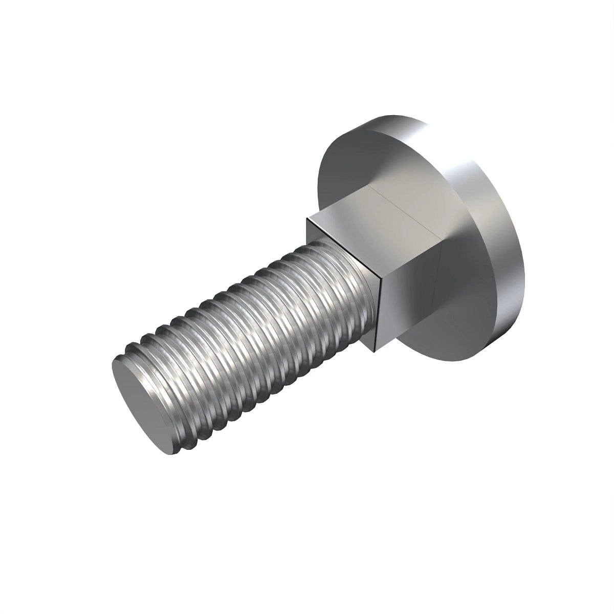 John Deere 03M7166: Round Head Square Neck Bolt, M5 X 16