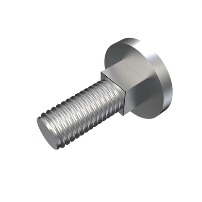 John Deere 03M7166: Round Head Square Neck Bolt, M5 X 16