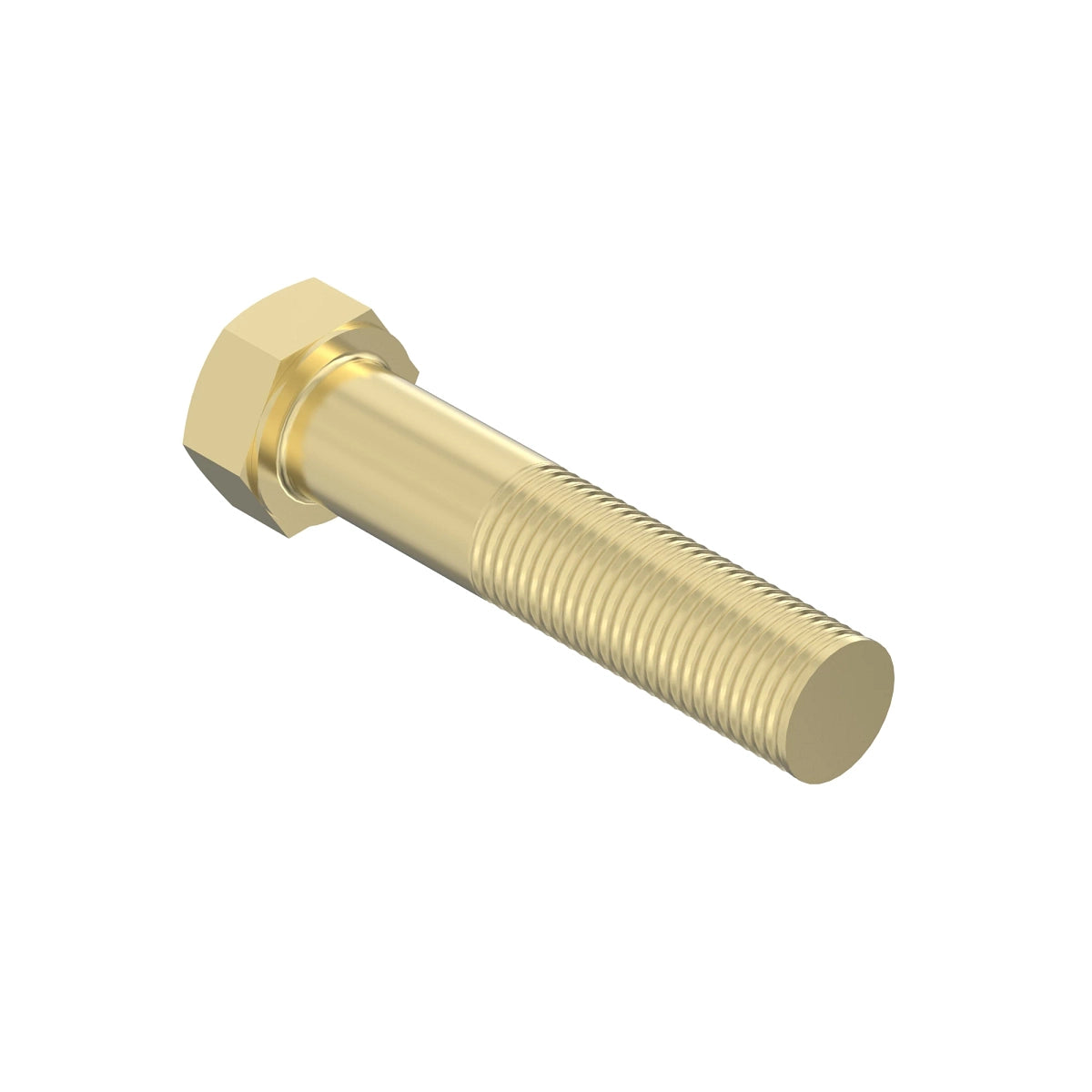 John Deere 19H2502:  Hexagonal Head Screw, 7/16" X 2"