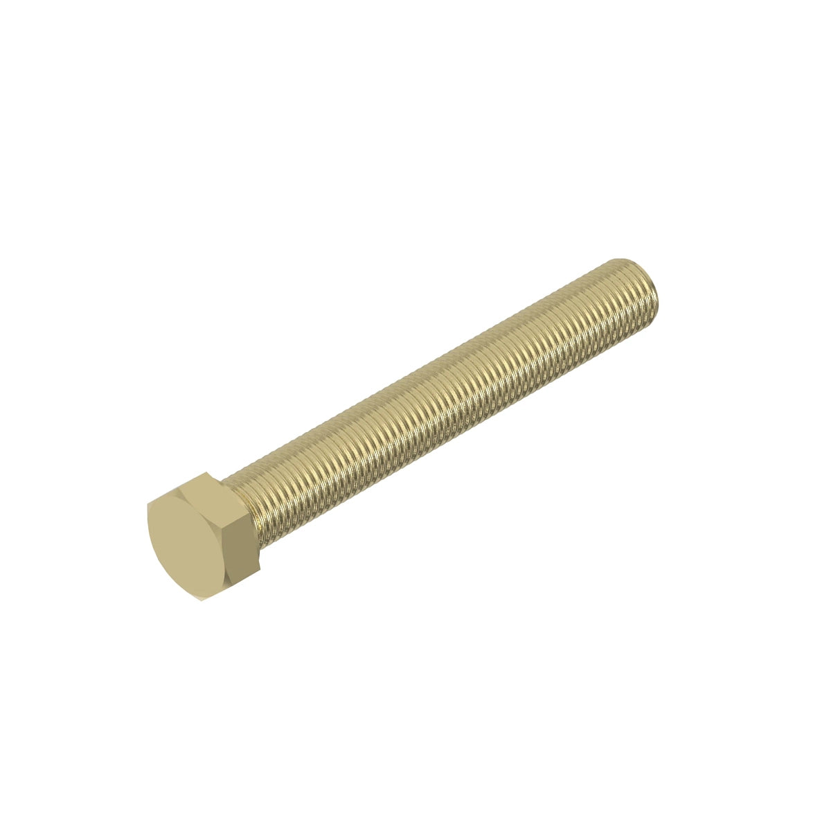 John Deere 19H3034:  Hexagonal Head Cap Screw, 3/8" X 3"