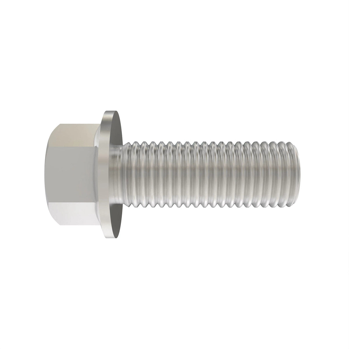 John Deere 19H3411: Hexagonal Head Flanged Screw, 3/8" X 1-1/8"