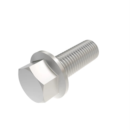 John Deere 19H3411: Hexagonal Head Flanged Screw, 3/8" X 1-1/8"