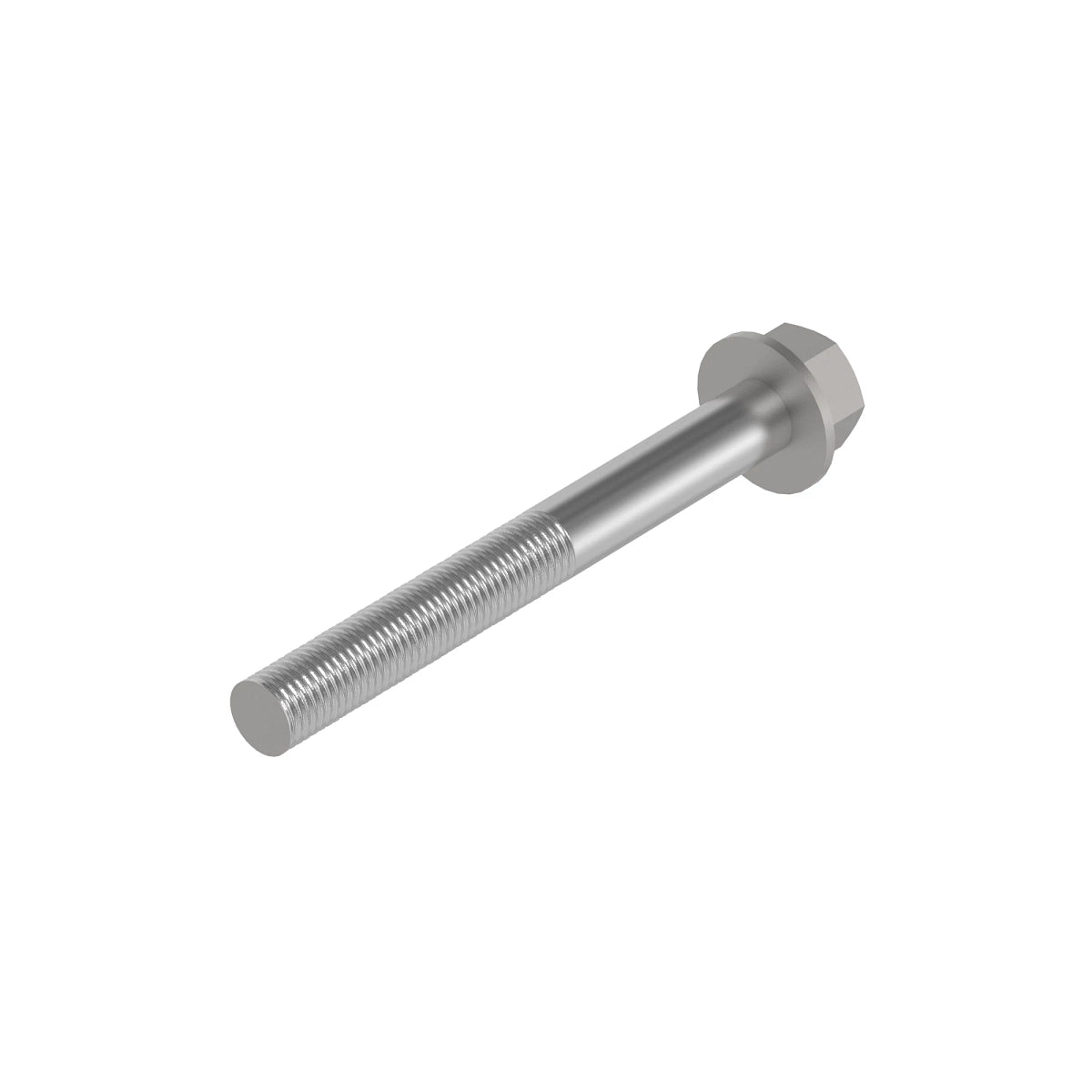 John Deere 19H3710: Hexagonal Head Flanged Screw, 3/8" X 3-3/8"