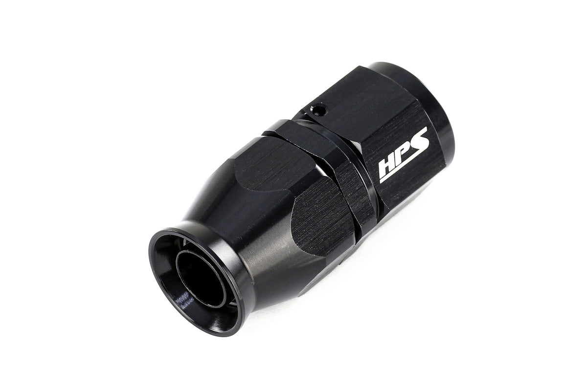 Auto & Truck Wh. 235855: Hps Performance 120 Degree -8 Compression Teflon Hose End to An Female for Stainless Steel Reinforced Ptfe Hose, Aluminum, Black