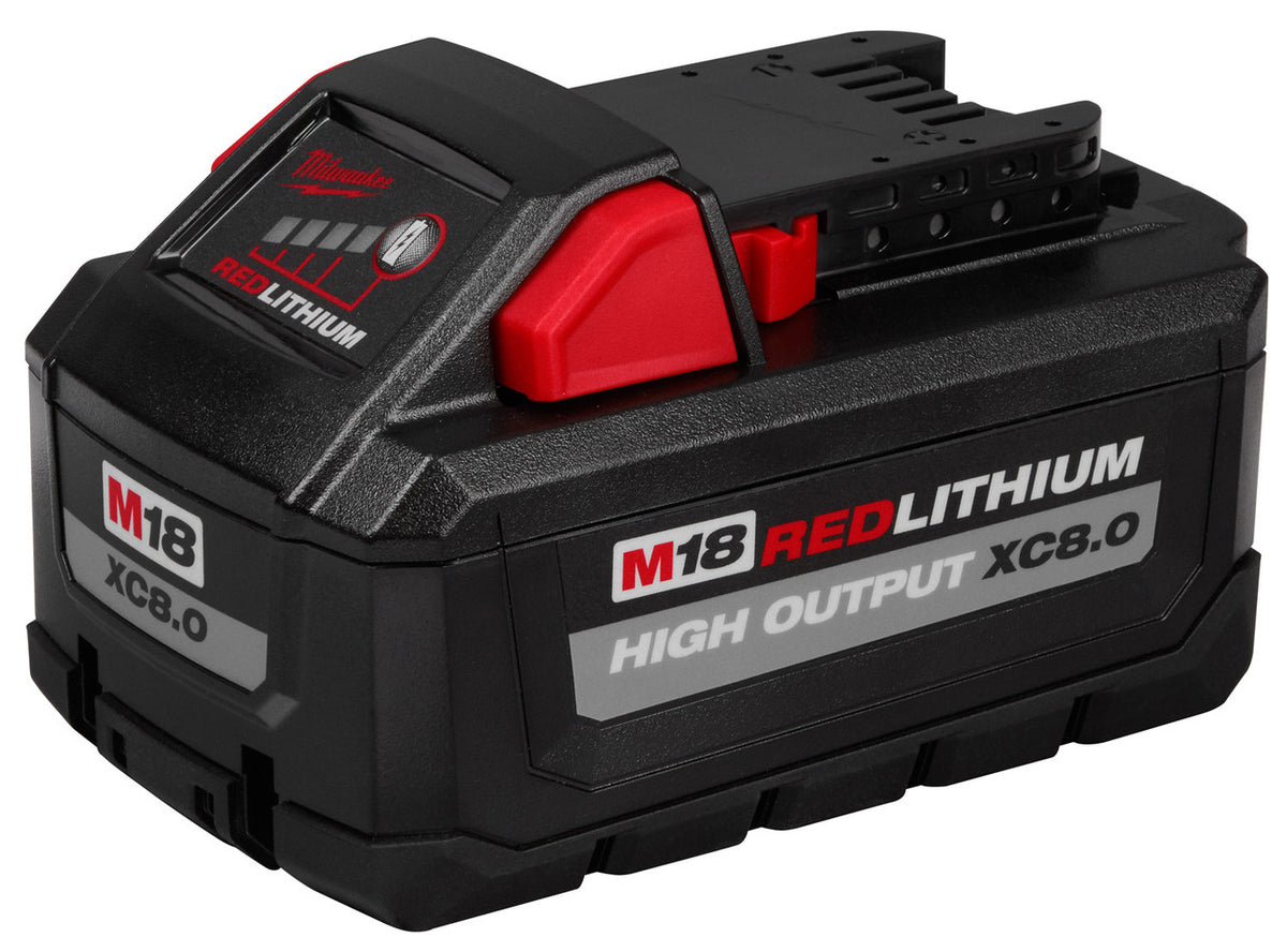 48-11-1880: M18 Redlithium High Output XC8.0 Battery