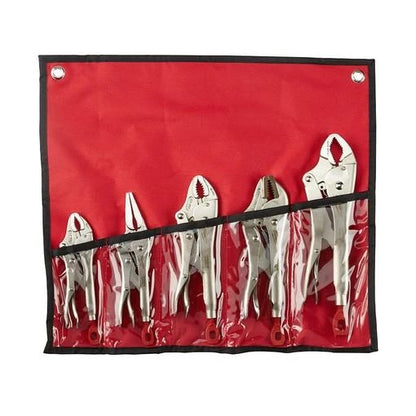 48-22-3695: 5pc Torque Lock Pliers Kit