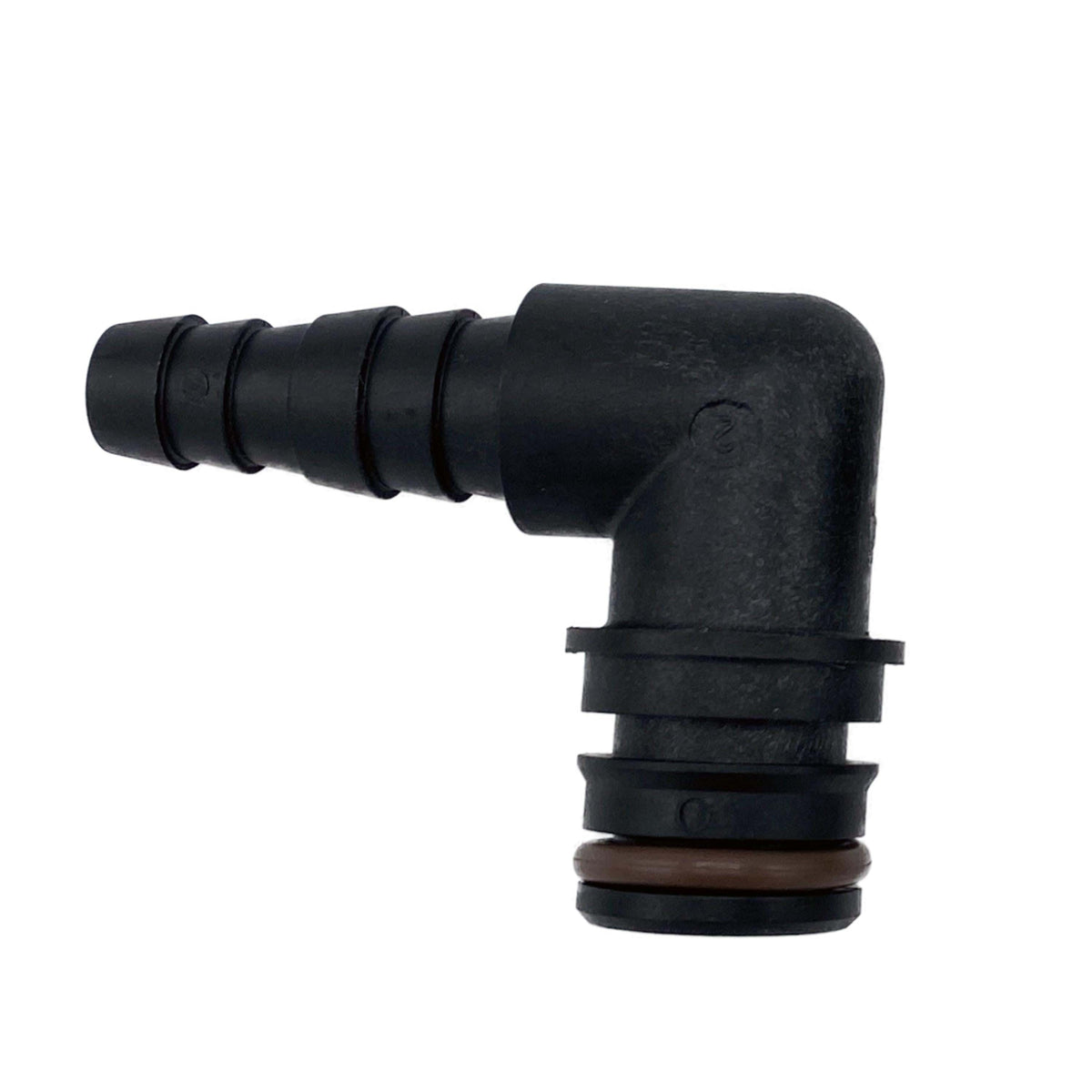 Schaben Ind. 5010424: Elbow Fitting for Quad Pump, 3/8" Hose Barb