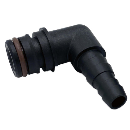 Schaben Ind. 5010424: Elbow Fitting for Quad Pump, 3/8" Hose Barb