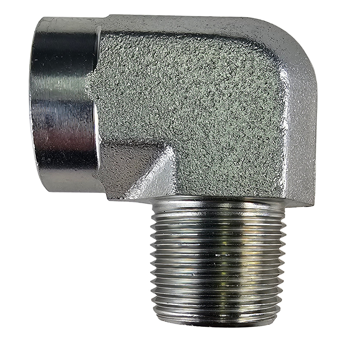 16MP16FP90: Adapter Fitting 1 in Female Pipe Rigid x 1 in Male Pipe Rigid, Steel