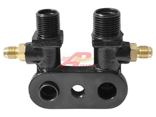 Ap Air, Inc. 451-1154: Vertical 8 and 10 O-Ring Bolt-on Manifold