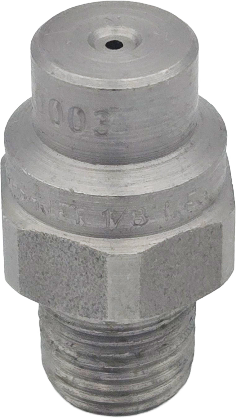 Dultmeier MEG0006: Washjet Nozzle, 1/8" Mpt "Meg", 0 Deg. Spray Angle, #6 Orifice