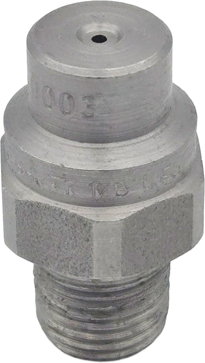 Dultmeier MEG0006: Washjet Nozzle, 1/8" Mpt "Meg", 0 Deg. Spray Angle, #6 Orifice