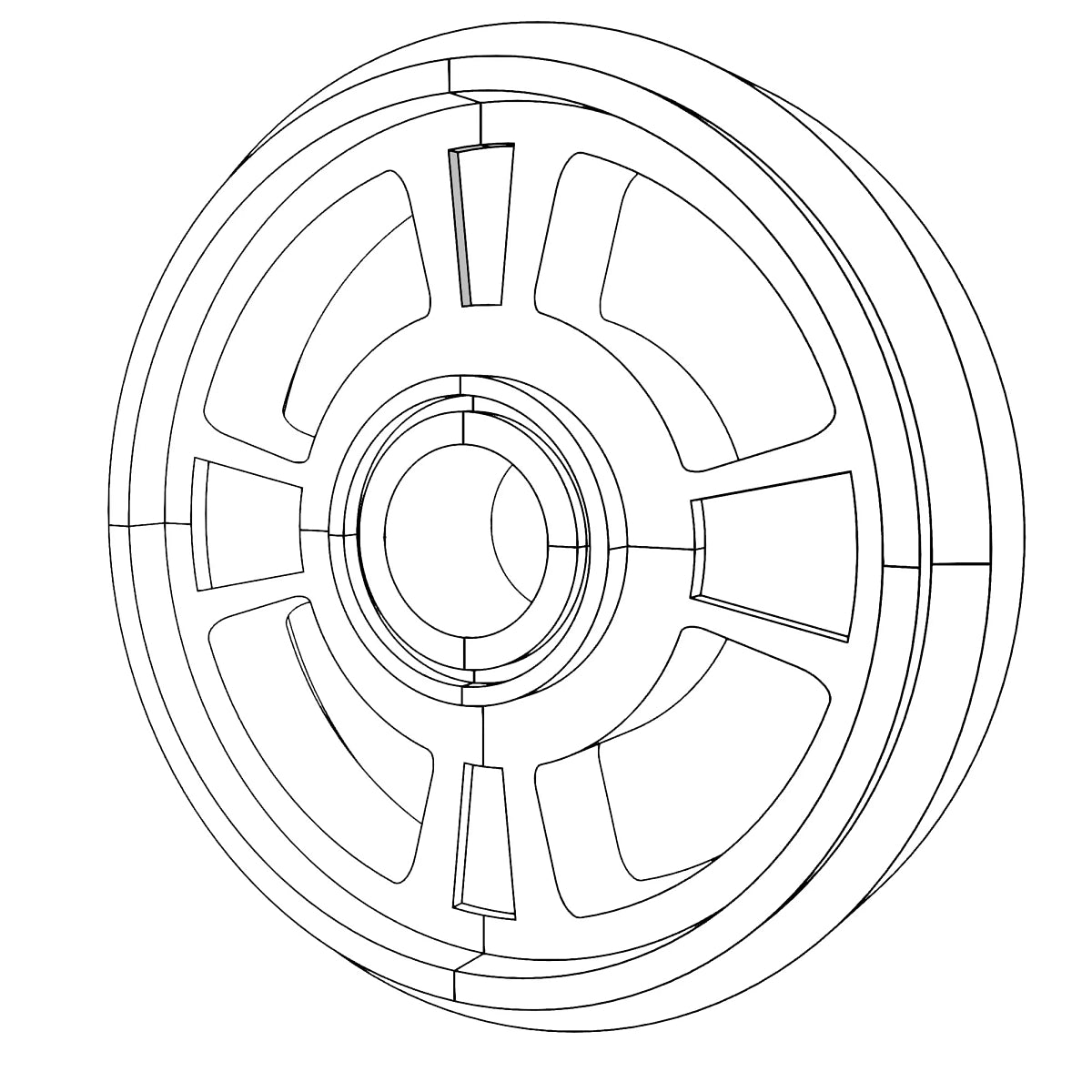 John Deere 9269054: Track Idler