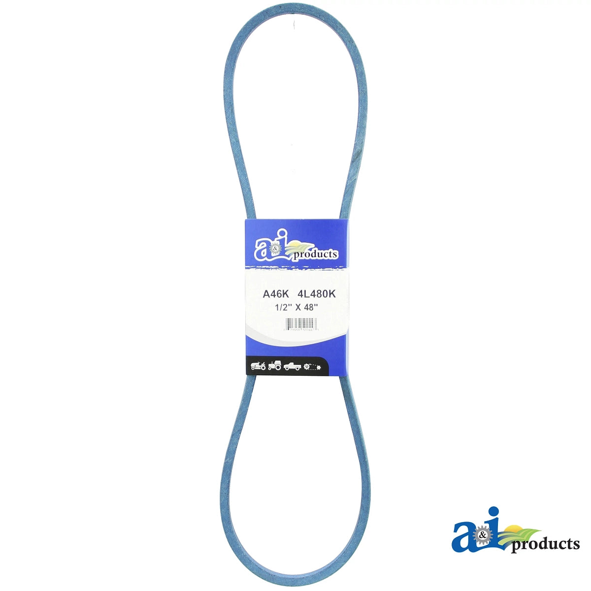John Deere A-A46K:  Traction Drive V-Belt, Effective Length 1229.36 mm (48 inch)