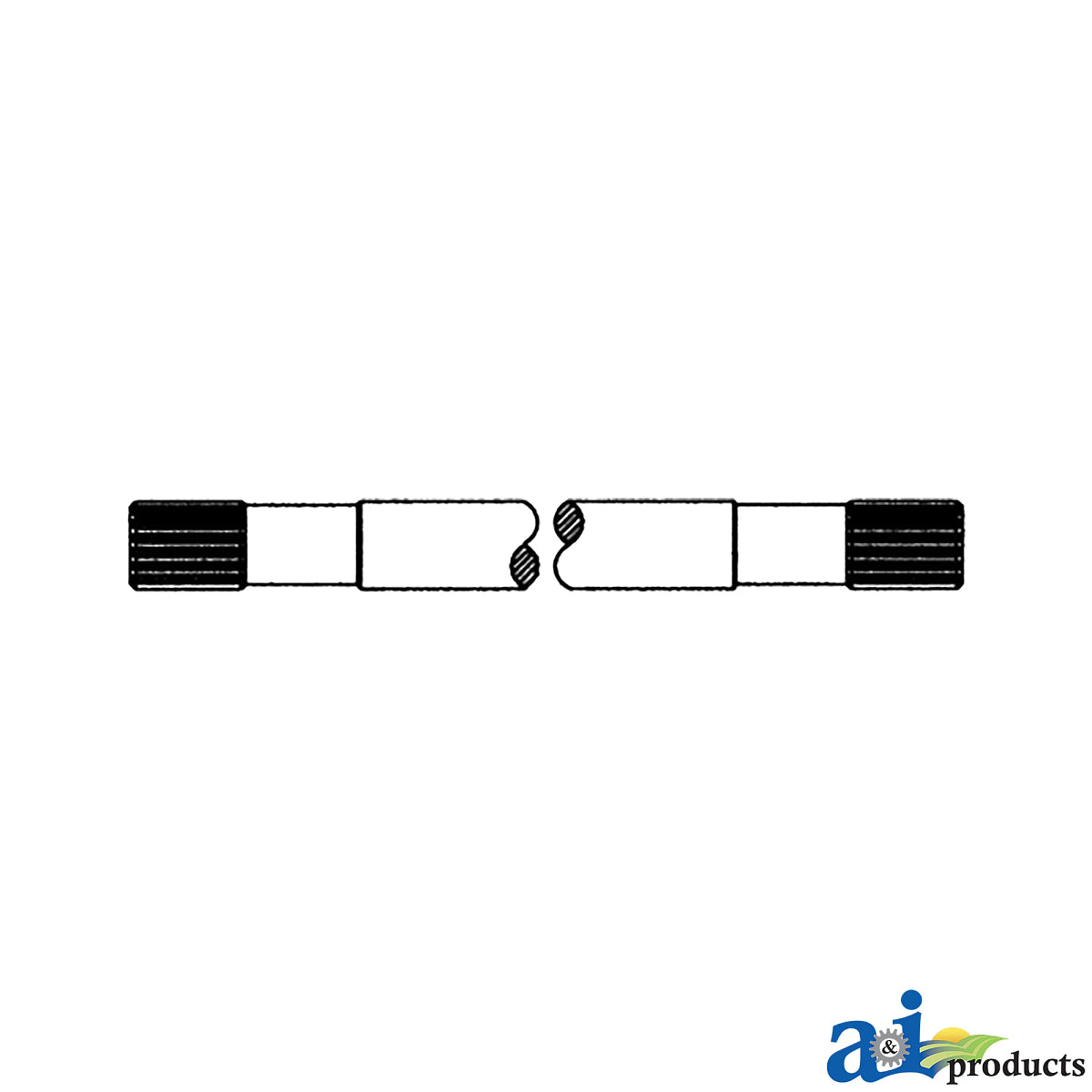 John Deere A-H123612: Shaft, Axle Drive