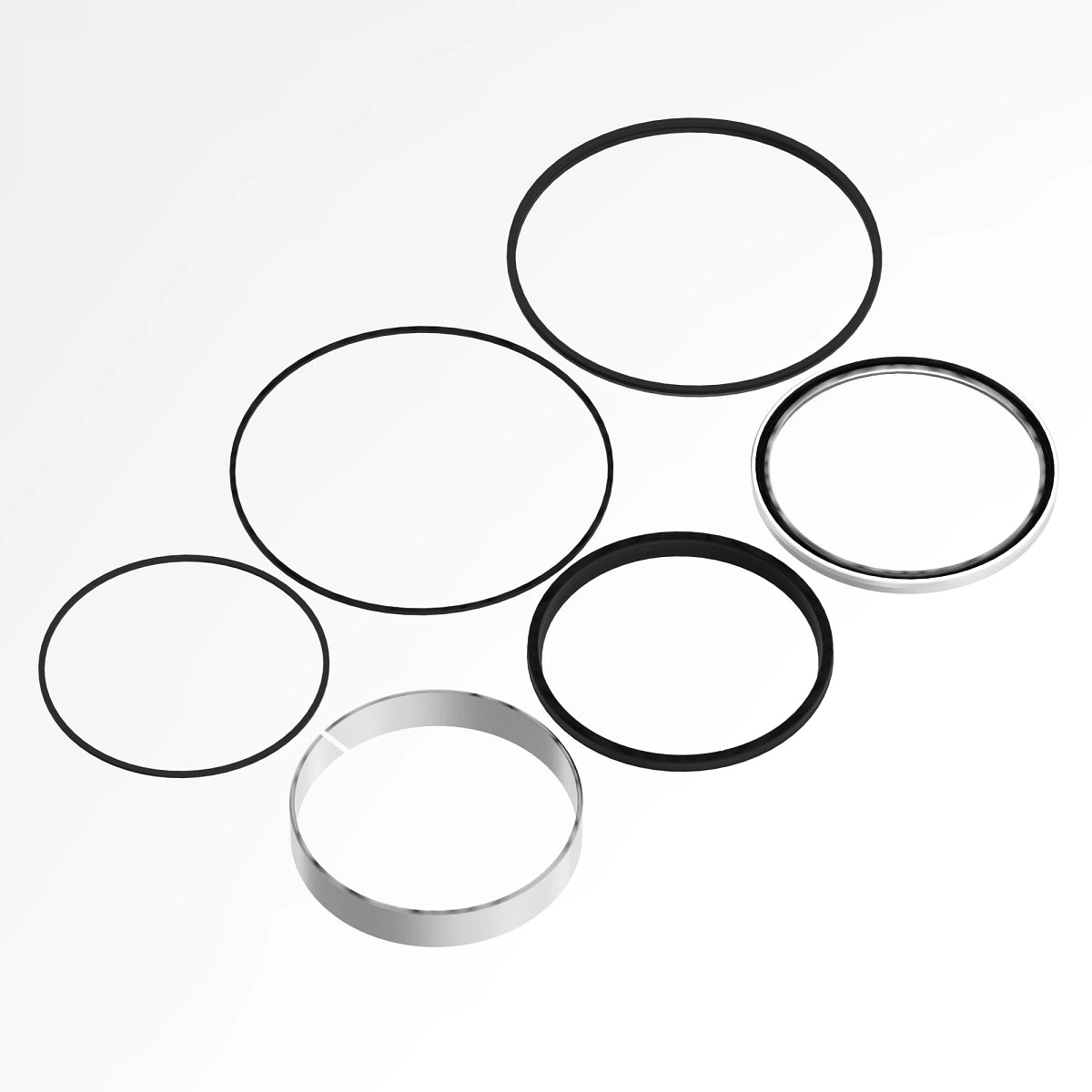 John Deere AH161589: Hydraulic Cylinder Rod Seal Kit