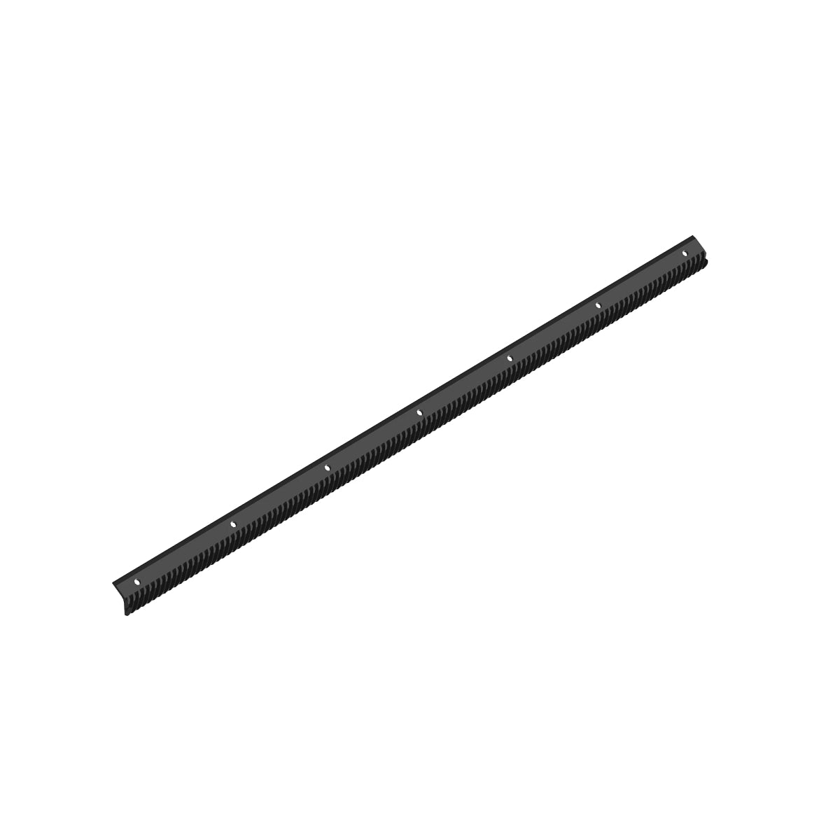 John Deere AH205122: Black-Hardened LH Rasp Bar