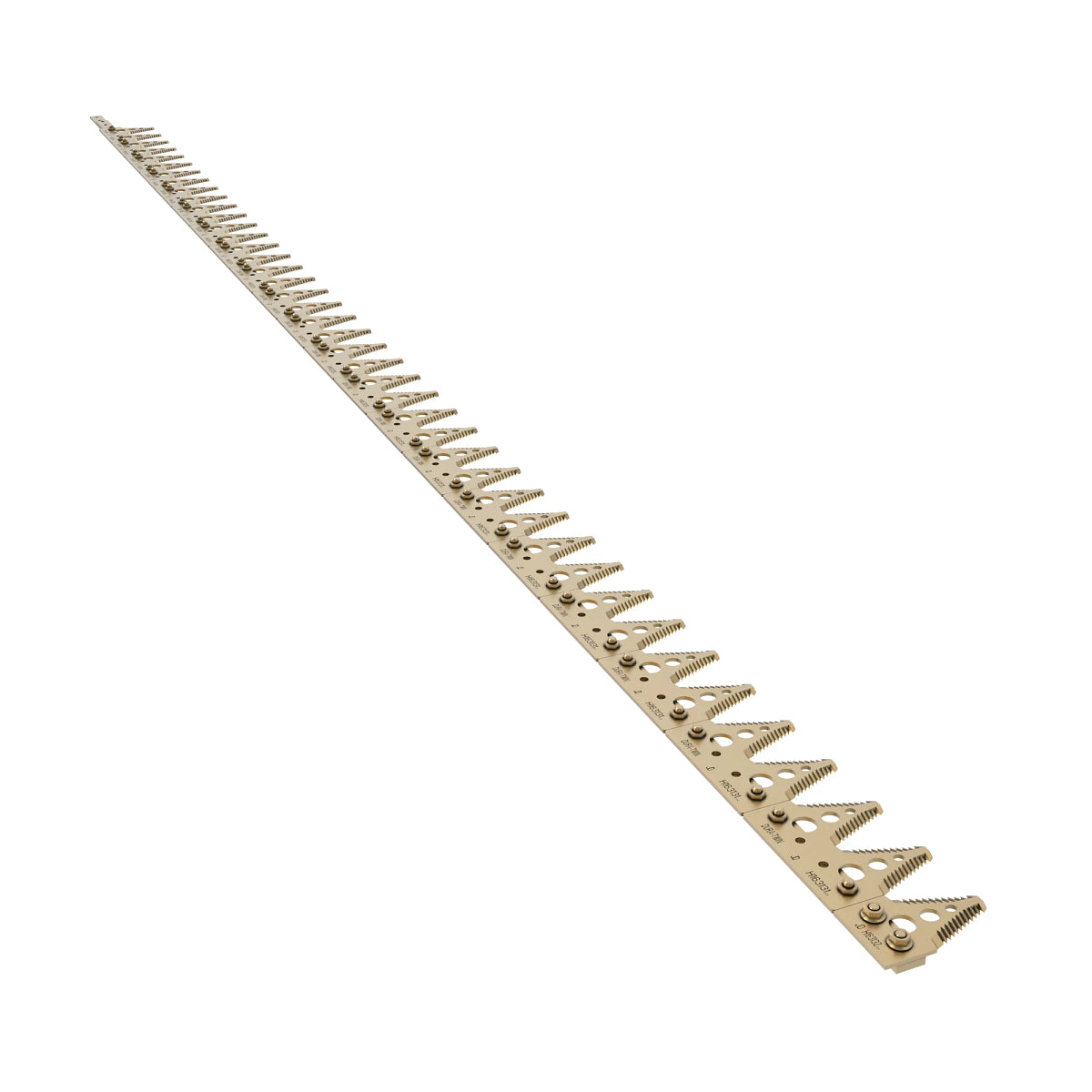 John Deere AH213834: Standard Bolted Knives Cutterbar