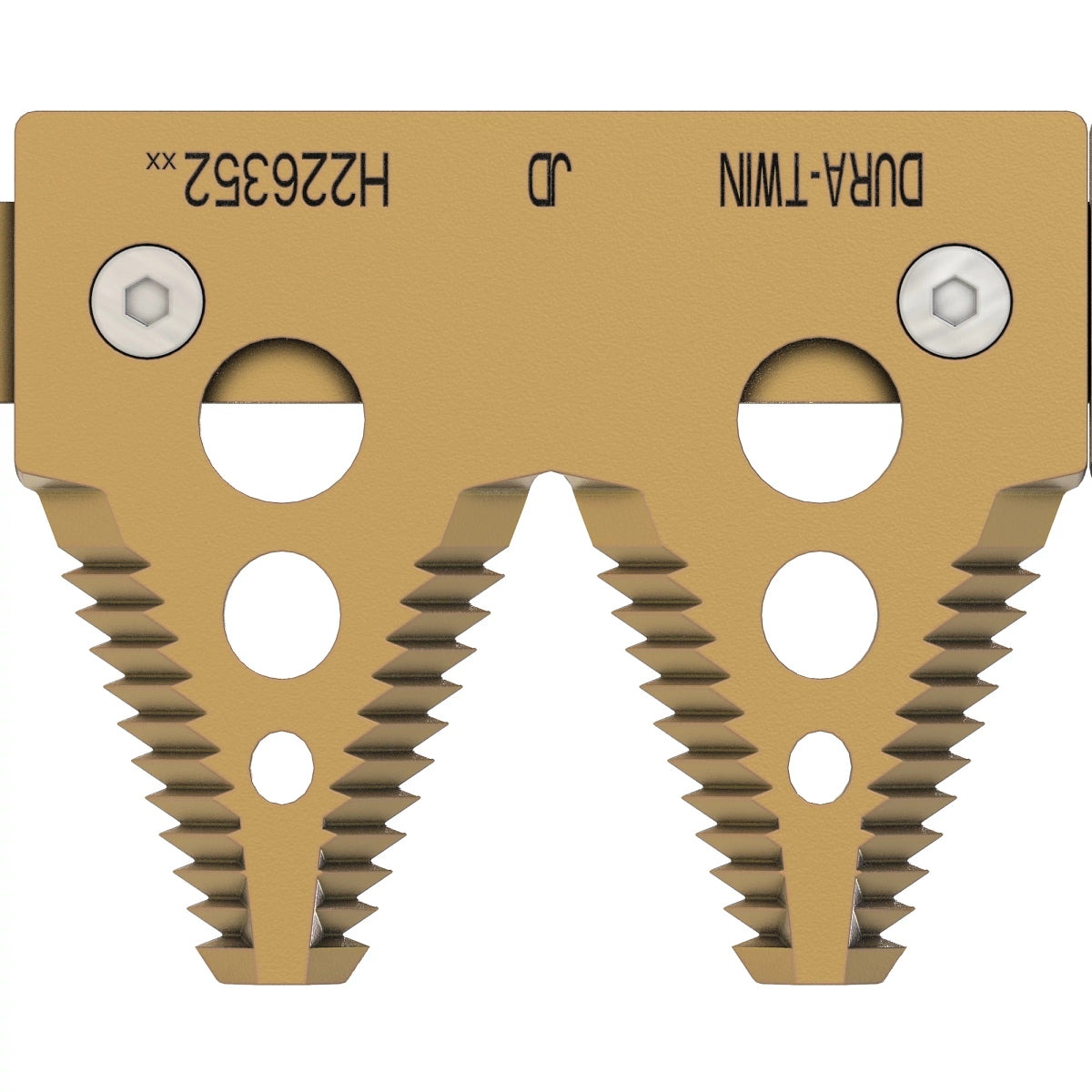 John Deere AH226571: Dual Overlap Strap Coarse Knife, Left Side
