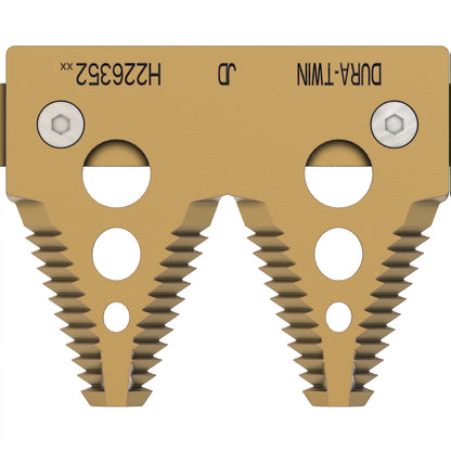 John Deere AH226571: Dual Overlap Strap Coarse Knife, Left Side