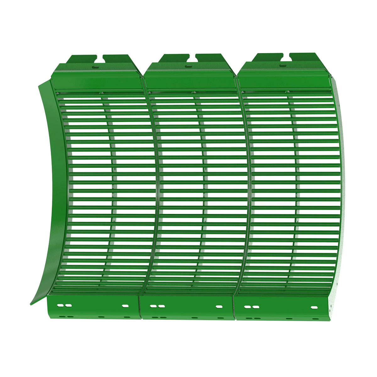 John Deere BXE10387: Extended Wear Round Bar Concave Kit (Set of 3)