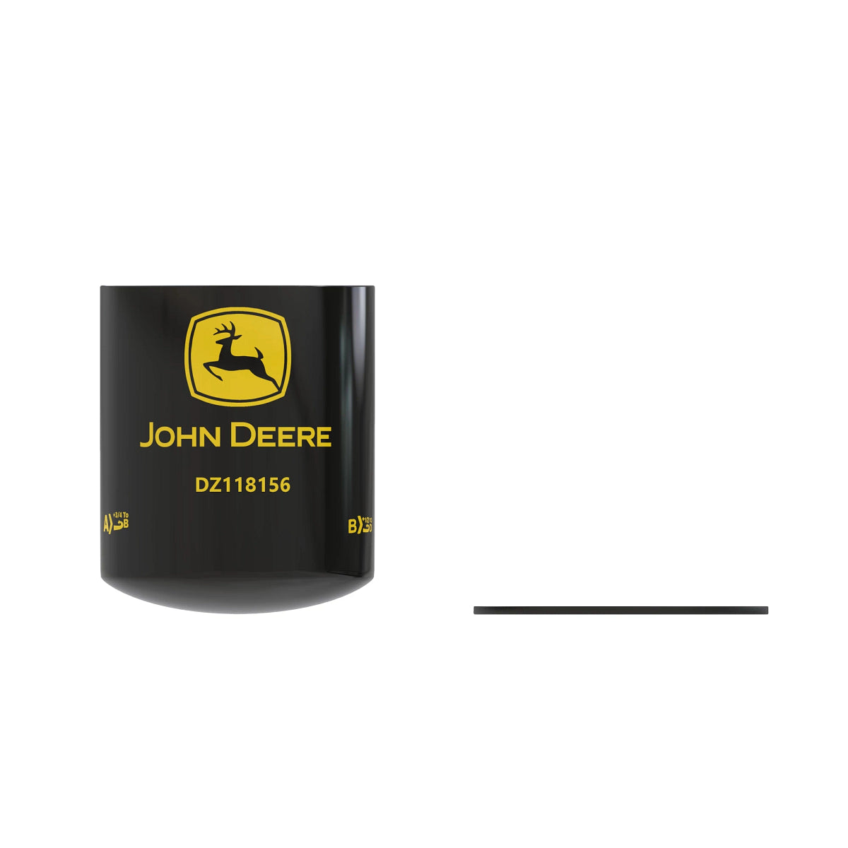 John Deere DZ118156: Engine Oil Filter with Packing