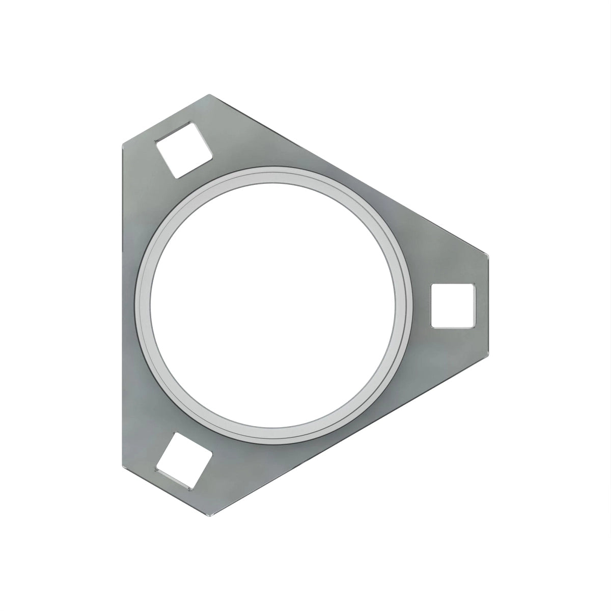 John Deere E10018:  3-Hole Flanged Bearing Housing