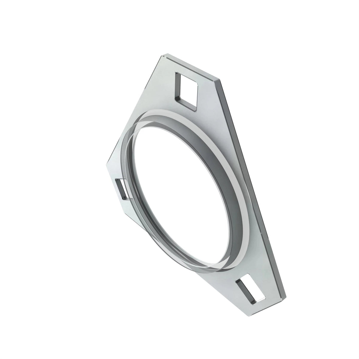 John Deere E10018: 3-Hole Flanged Bearing Housing
